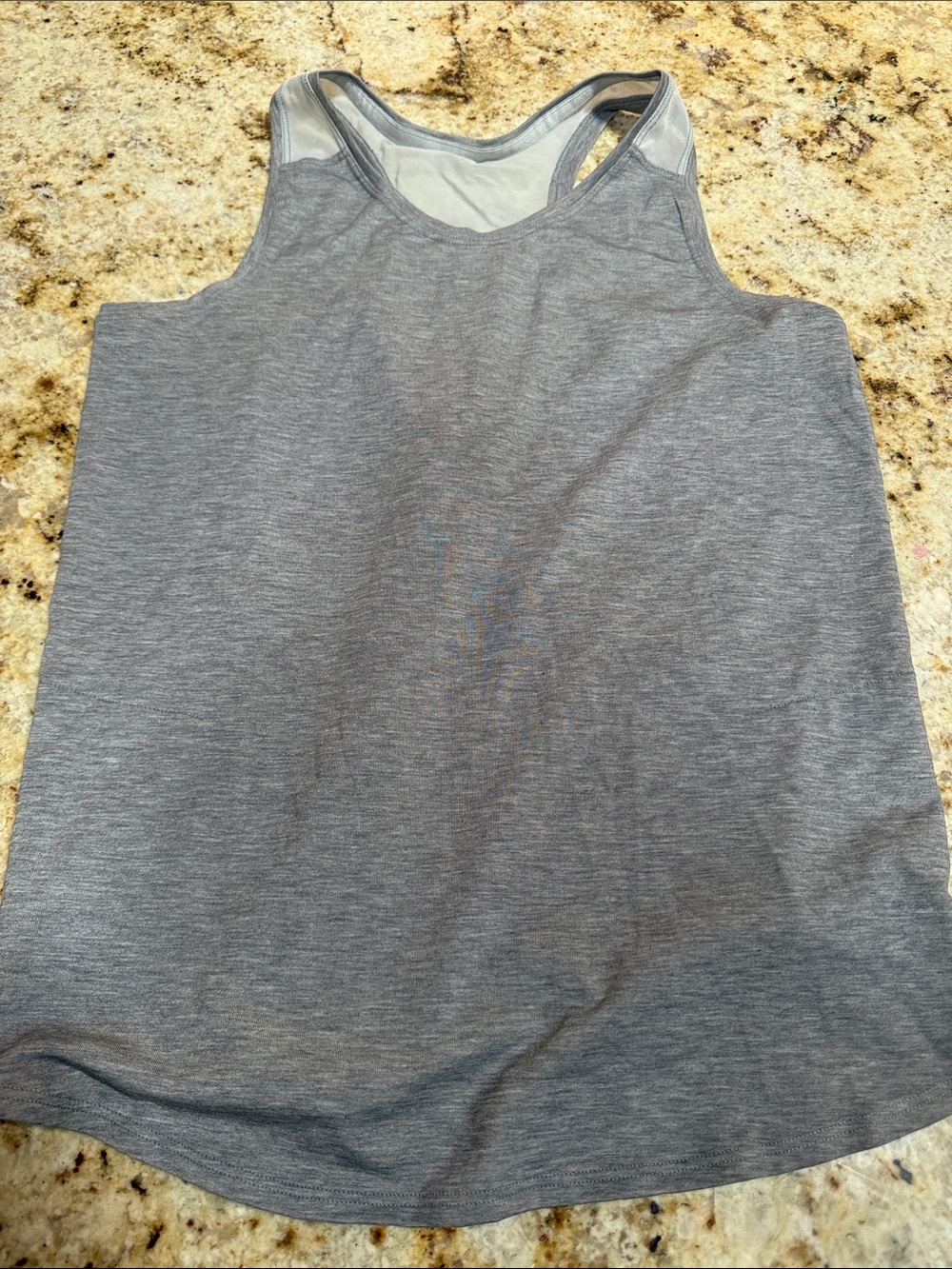 Athleta Heather Gray Racerback Active Tank